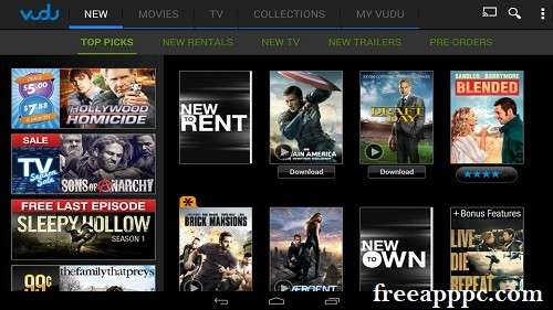 Download Free Vudu app APK for PC