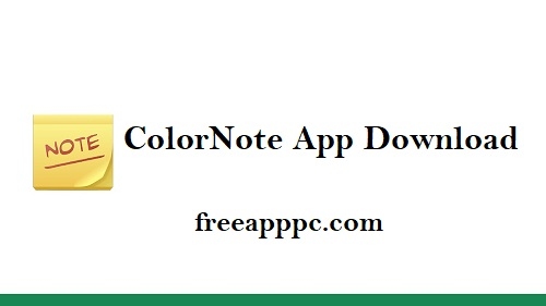 Download Free ColorNote App for PC