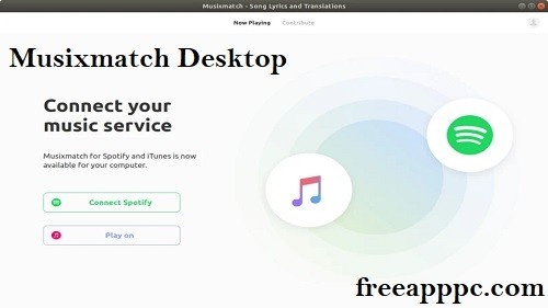 Download Free Musixmatch Desktop for PC