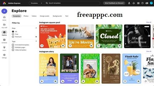 Download Free Adobe Express for PC