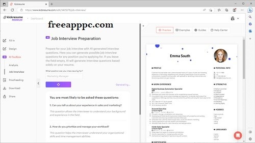 Download Kickresume for Windows/8/10/11/Mac