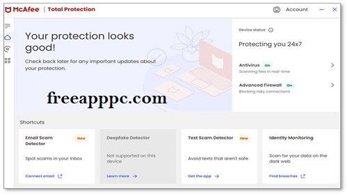 Download Free McAfee Antivirus for Windows