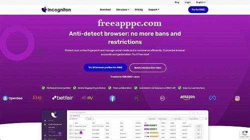 Download Free Incogniton for Windows