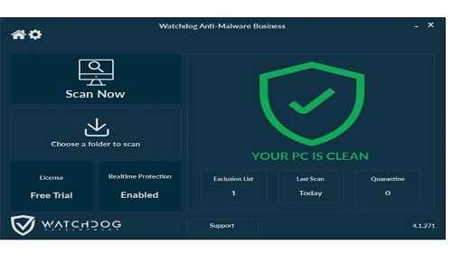 Download Watchdog Anti-Virus Latest Version 1.8.330 for Windows